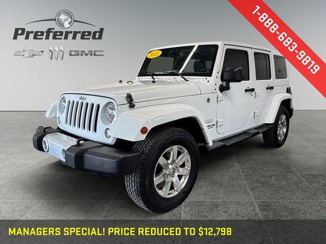 2015 Jeep Wrangler Unlimited Sahara 2015 Jeep Wrangler Unlimited Sahara