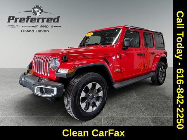 2018 Jeep Wrangler Unlimited Sahara 4x4