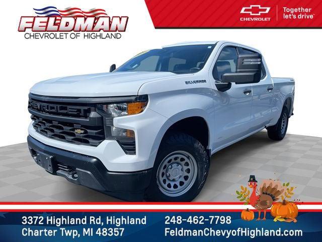 2023 Chevrolet Silverado 1500 4WD Crew Cab Standard Bed WT