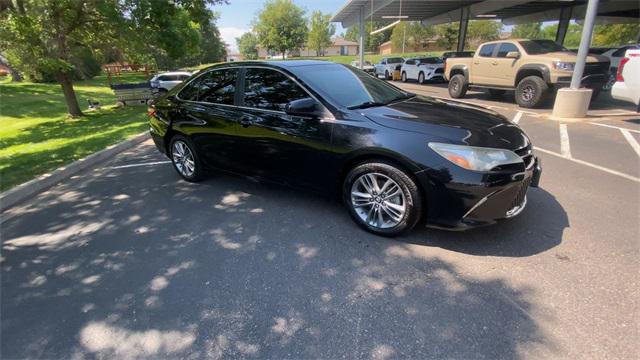 Used 2015 Toyota Camry SE with VIN 4T1BF1FK7FU110143 for sale in Greeley, CO