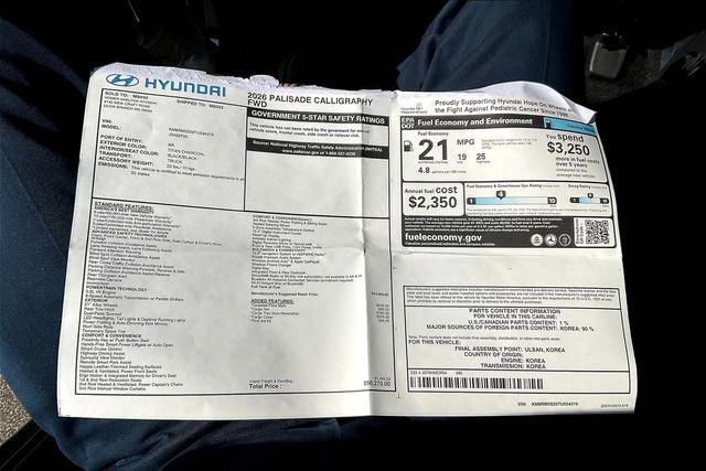 New 2026 Hyundai Palisade Calligraphy For Sale in Olive Branch, MS
