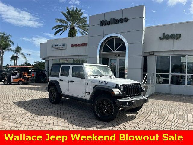 2021 Jeep Wrangler Unlimited Willys Sport 4x4 2021 Jeep Wrangler Unlimited Willys Sport 4x4