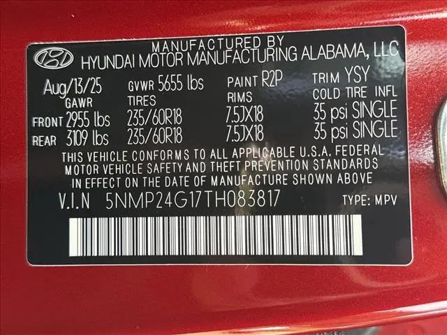 2026 Hyundai Santa Fe Hybrid SEL