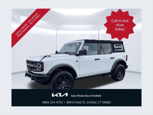 2021 Ford Bronco Black Diamond for sale in Enfield, CT