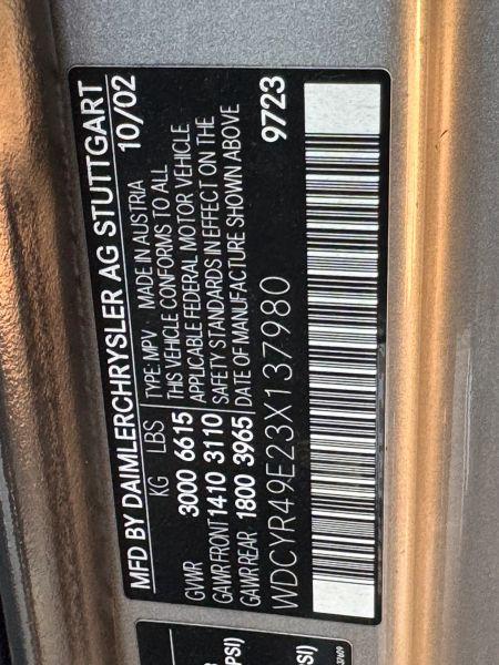 2003 Mercedes-Benz 500 G 500