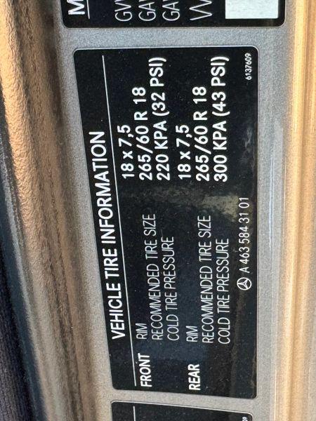 2003 Mercedes-Benz 500 G 500