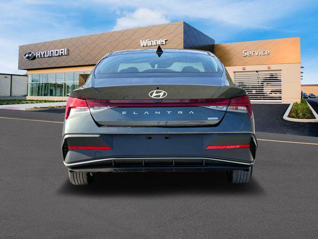 2025 Hyundai Elantra Hybrid Blue