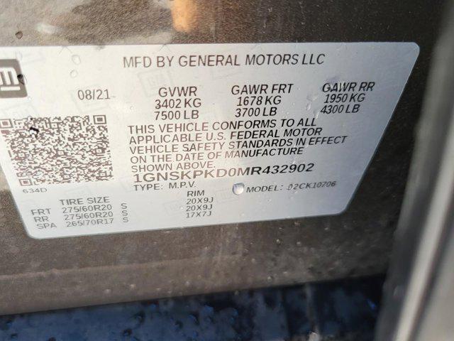 2021 Chevrolet Tahoe 4WD Z71
