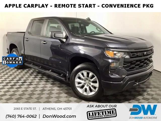 2023 Chevrolet Silverado 1500 4WD Crew Cab Short Bed Custom 2023 Chevrolet Silverado 1500 4WD Crew Cab Short Bed Custom