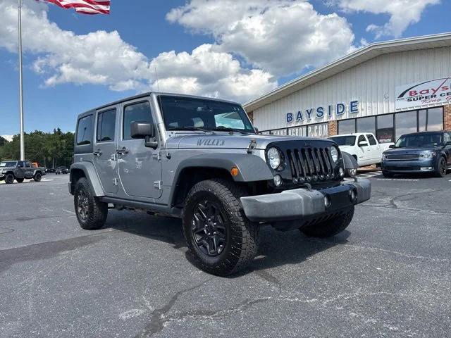 2016 Jeep Wrangler Unlimited Willys Wheeler