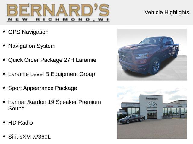 2024 RAM 1500 Laramie Crew Cab 4x4 57 Box