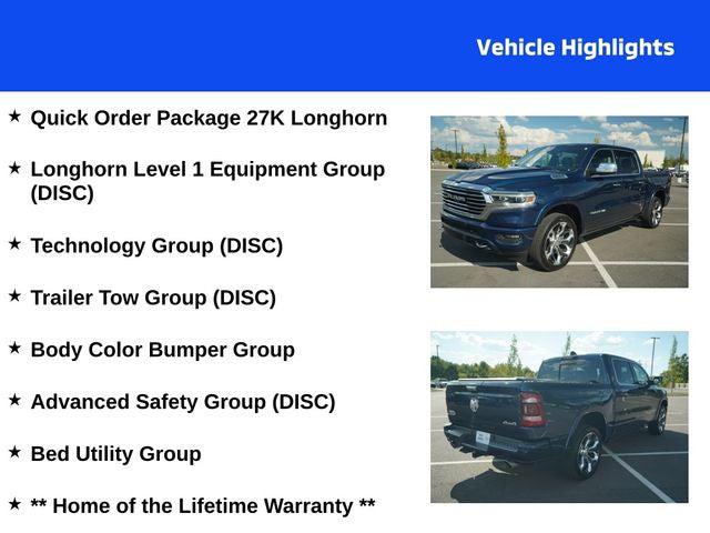 2021 RAM 1500 Limited Longhorn Crew Cab 4x4 57 Box