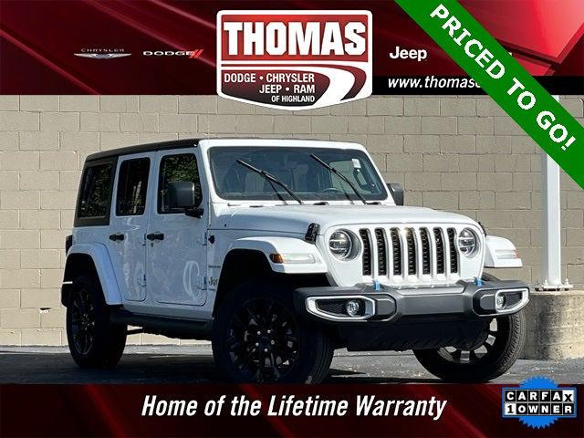 2022 Jeep Wrangler 4xe Unlimited Sahara 4x4