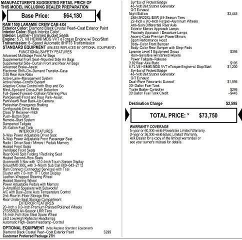 2026 RAM Ram 1500 RAM 1500 LARAMIE CREW CAB 4X4 57 BOX