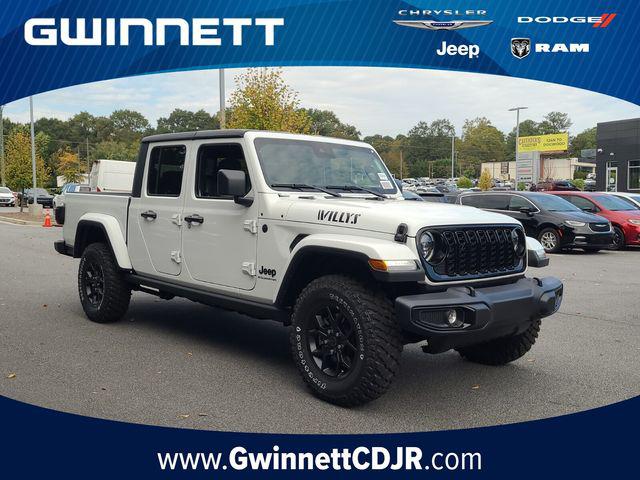 2025 Jeep Gladiator GLADIATOR WILLYS 4X4 2025 Jeep Gladiator GLADIATOR WILLYS 4X4