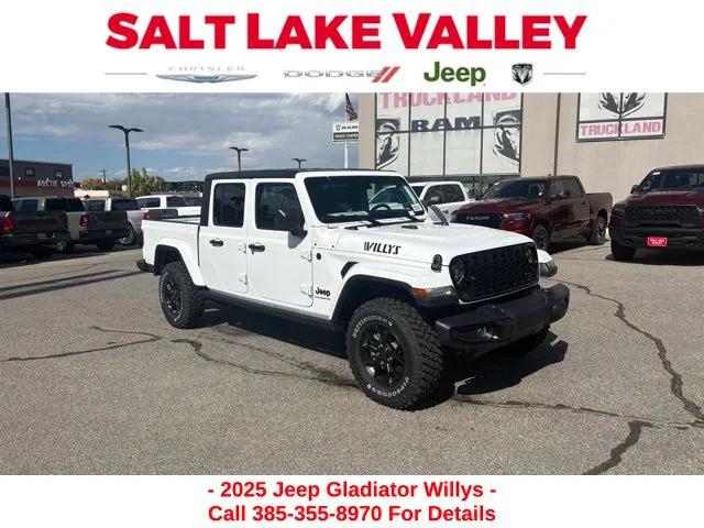 2025 Jeep Gladiator GLADIATOR WILLYS 4X4 2025 Jeep Gladiator GLADIATOR WILLYS 4X4