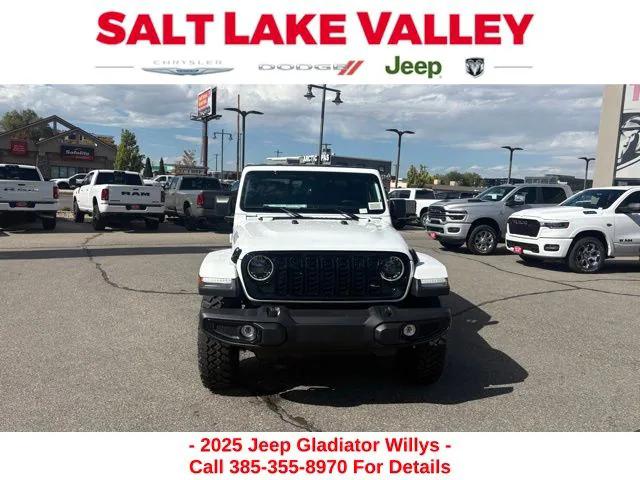 2025 Jeep Gladiator GLADIATOR WILLYS 4X4 2025 Jeep Gladiator GLADIATOR WILLYS 4X4