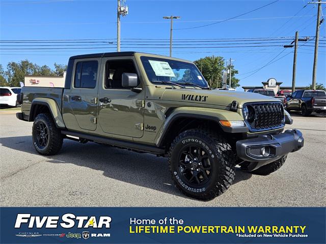 2025 Jeep Gladiator GLADIATOR WILLYS 4X4 2025 Jeep Gladiator GLADIATOR WILLYS 4X4