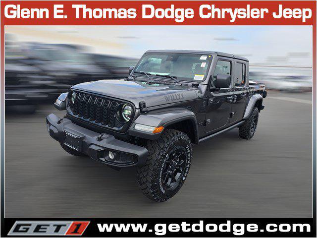 2025 Jeep Gladiator GLADIATOR WILLYS 4X4 2025 Jeep Gladiator GLADIATOR WILLYS 4X4