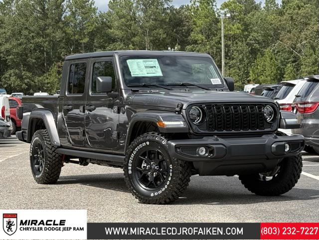 2025 Jeep Gladiator GLADIATOR WILLYS 4X4 2025 Jeep Gladiator GLADIATOR WILLYS 4X4