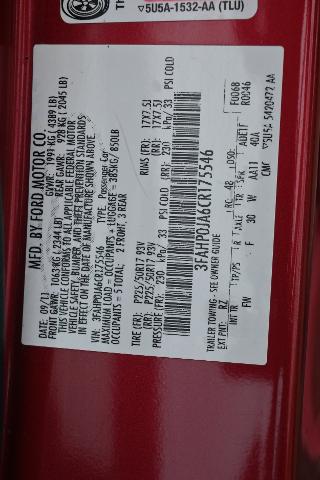 2012 Ford Fusion SEL