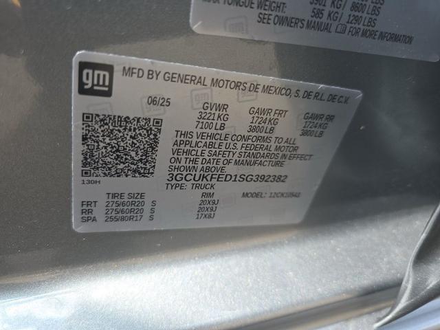 2025 Chevrolet Silverado 1500 4WD Crew Cab Short Bed LT Trail Boss