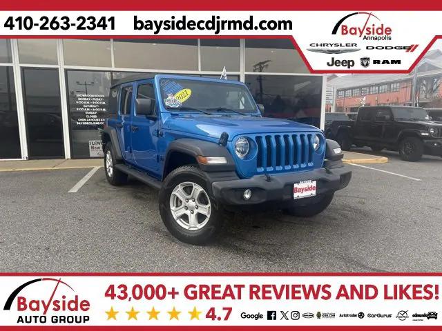 2021 Jeep Wrangler Unlimited Sport S 4x4 2021 Jeep Wrangler Unlimited Sport S 4x4