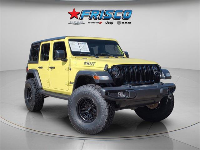2023 Jeep Wrangler 4-Door Willys 4x4 2023 Jeep Wrangler 4-Door Willys 4x4