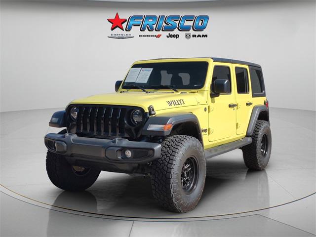 2023 Jeep Wrangler 4-Door Willys 4x4 2023 Jeep Wrangler 4-Door Willys 4x4