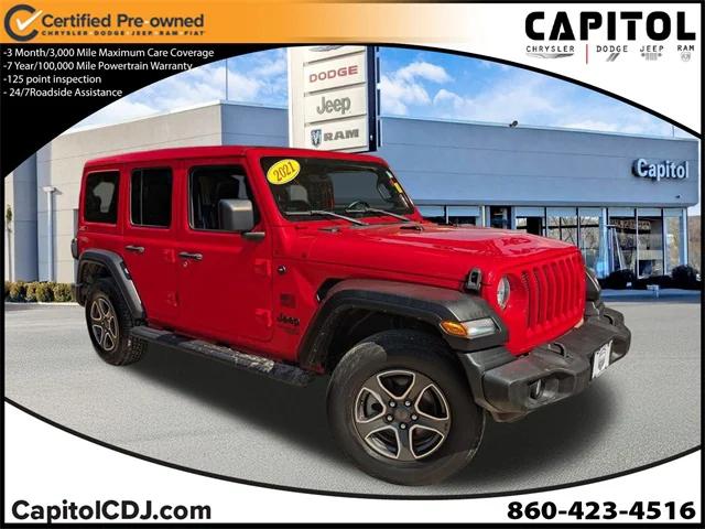 2021 Jeep Wrangler Unlimited Sport S 4x4