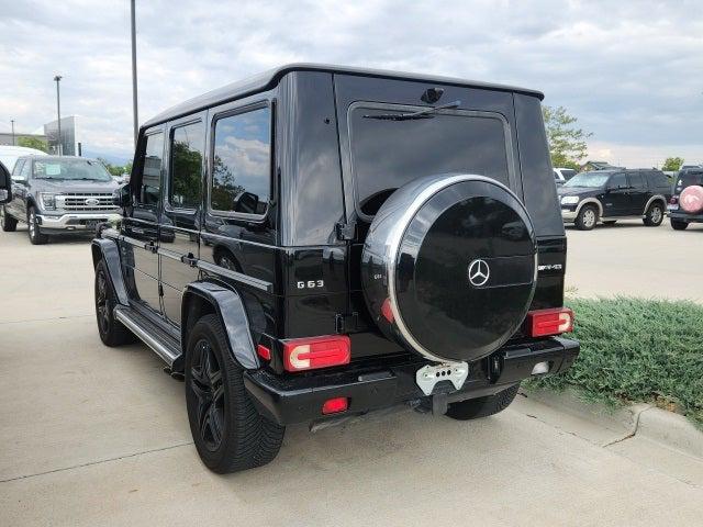 2015 Mercedes-Benz G 63 AMG 4MATIC