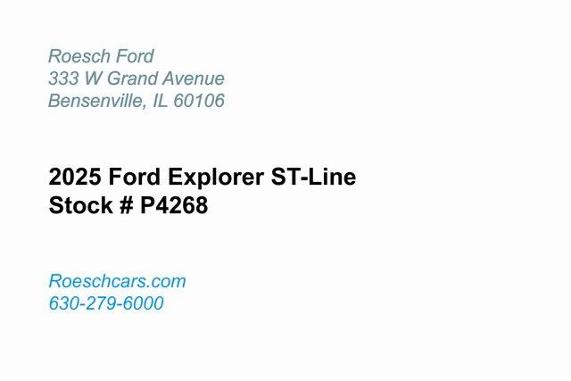 2025 Ford Explorer ST-Line