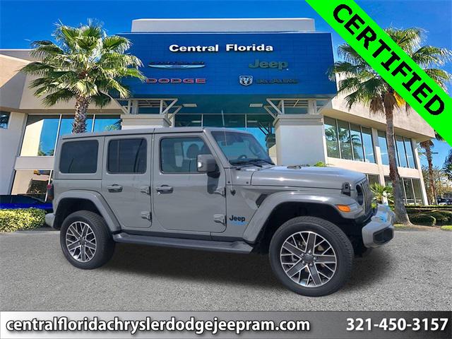 2022 Jeep Wrangler 4xe Unlimited High Altitude 4x4