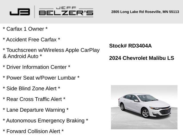 2024 Chevrolet Malibu FWD 1FL