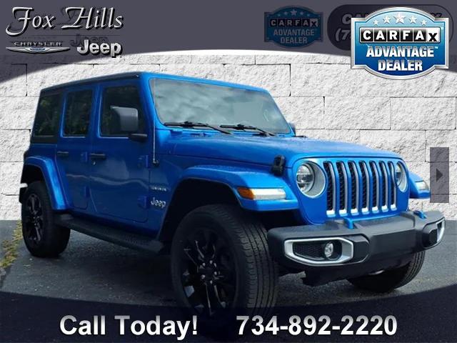 2022 Jeep Wrangler 4xe Unlimited Sahara 4x4 2022 Jeep Wrangler 4xe Unlimited Sahara 4x4