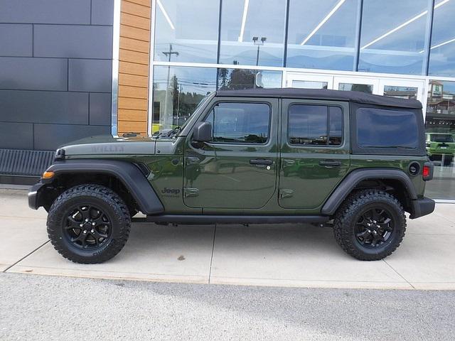 2021 Jeep Wrangler Unlimited Willys 4x4 2021 Jeep Wrangler Unlimited Willys 4x4