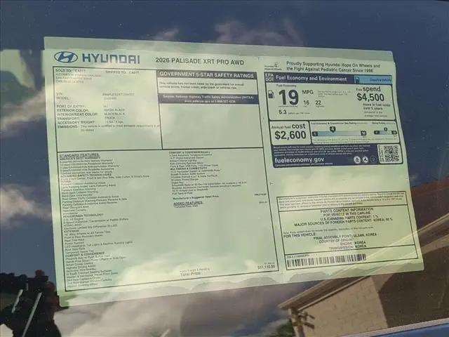 2026 Hyundai Palisade XRT Pro