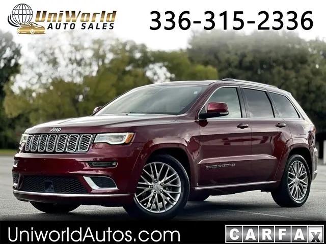 2018 Jeep Grand Cherokee Summit 4x4 for sale in Greensboro, NC