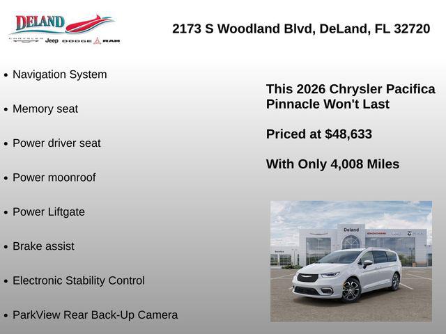 2026 Chrysler Pacifica Pinnacle