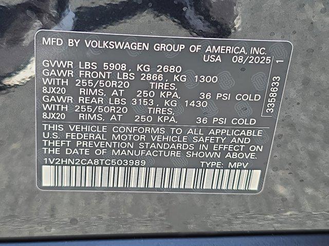 2026 Volkswagen Atlas 2.0T SE w/Technology