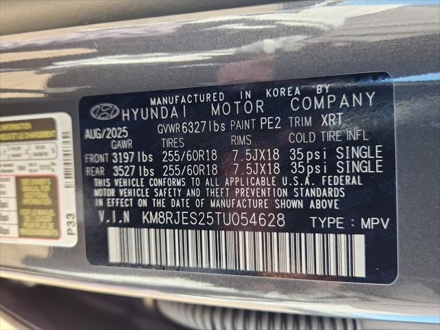 2026 Hyundai Palisade XRT Pro