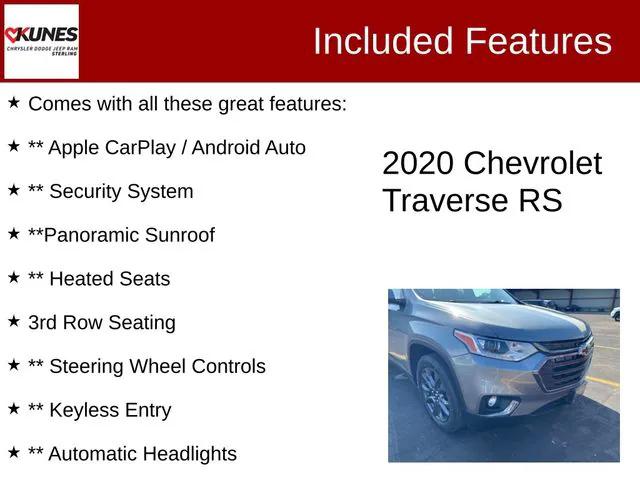 2020 Chevrolet Traverse AWD RS