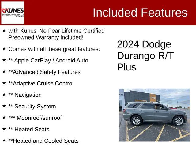 2024 Dodge Durango R/T Plus AWD 2024 Dodge Durango R/T Plus AWD