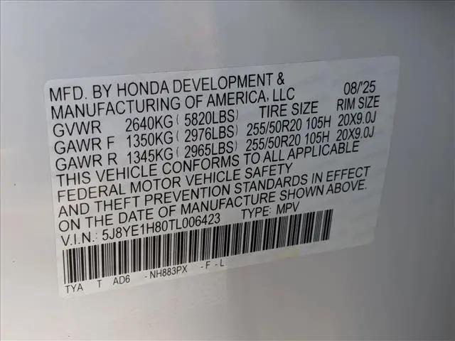 2026 Acura MDX Advance Package
