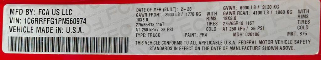 2023 Ram 1500 Big Horn Crew Cab 4x4 57 Box