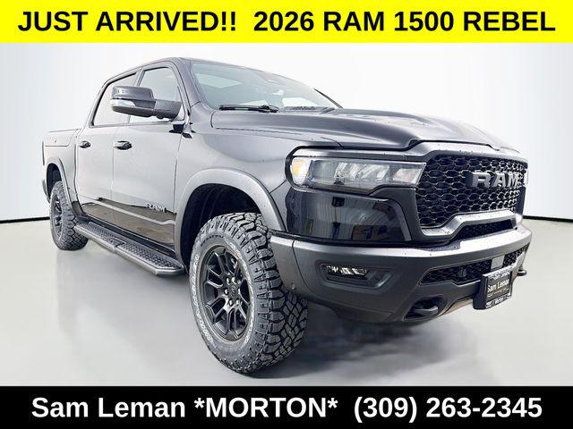 2026 Ford Ram 1500 RAM 1500 REBEL CREW CAB 4X4 57 BOX