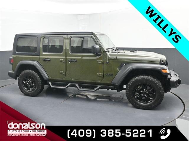 2023 Jeep Wrangler 4-Door Willys Sport 4x4