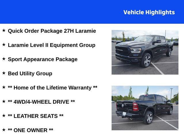 2022 RAM 1500 Laramie Crew Cab 4x4 57 Box
