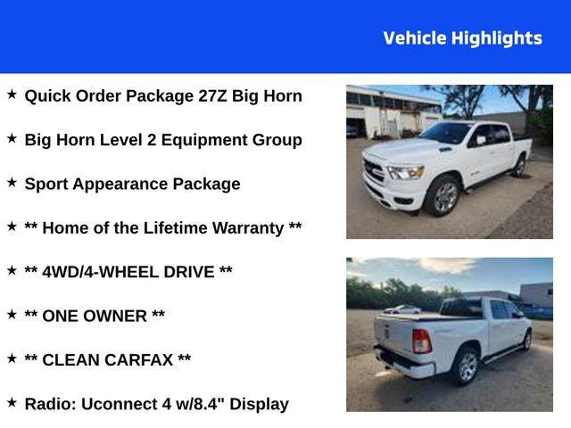 2021 RAM 1500 Big Horn Crew Cab 4x4 57 Box