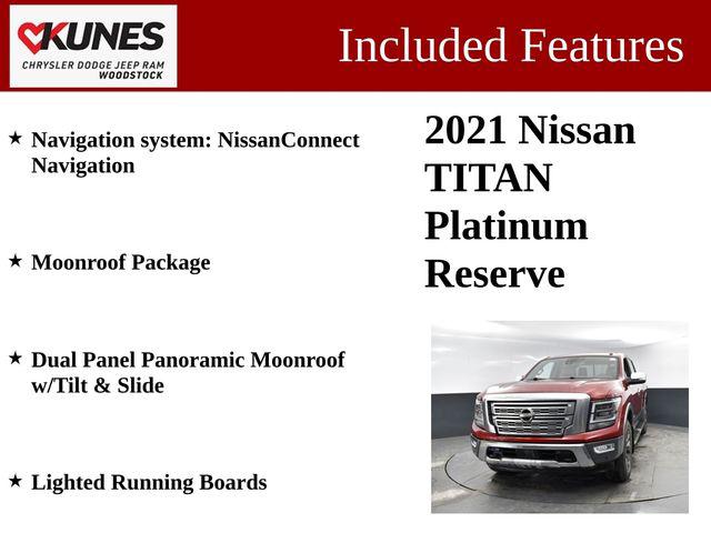 2021 Nissan TITAN Crew Cab Platinum Reserve 4x4 2021 Nissan TITAN Crew Cab Platinum Reserve 4x4